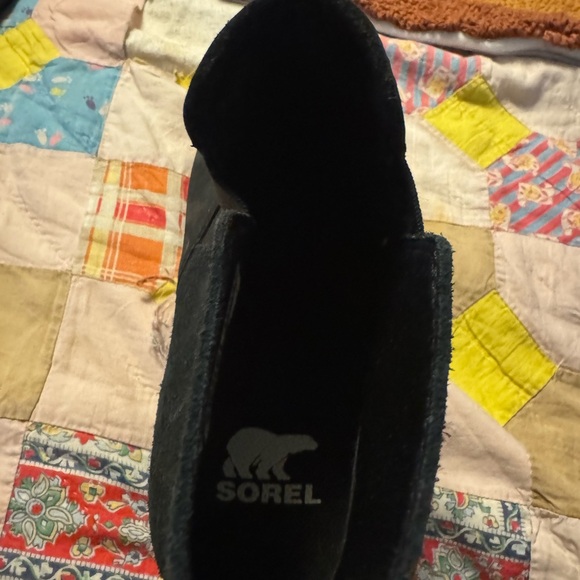 Sorel Classic Black Ankle Booties Size 8 $60 - Picture 7 of 8